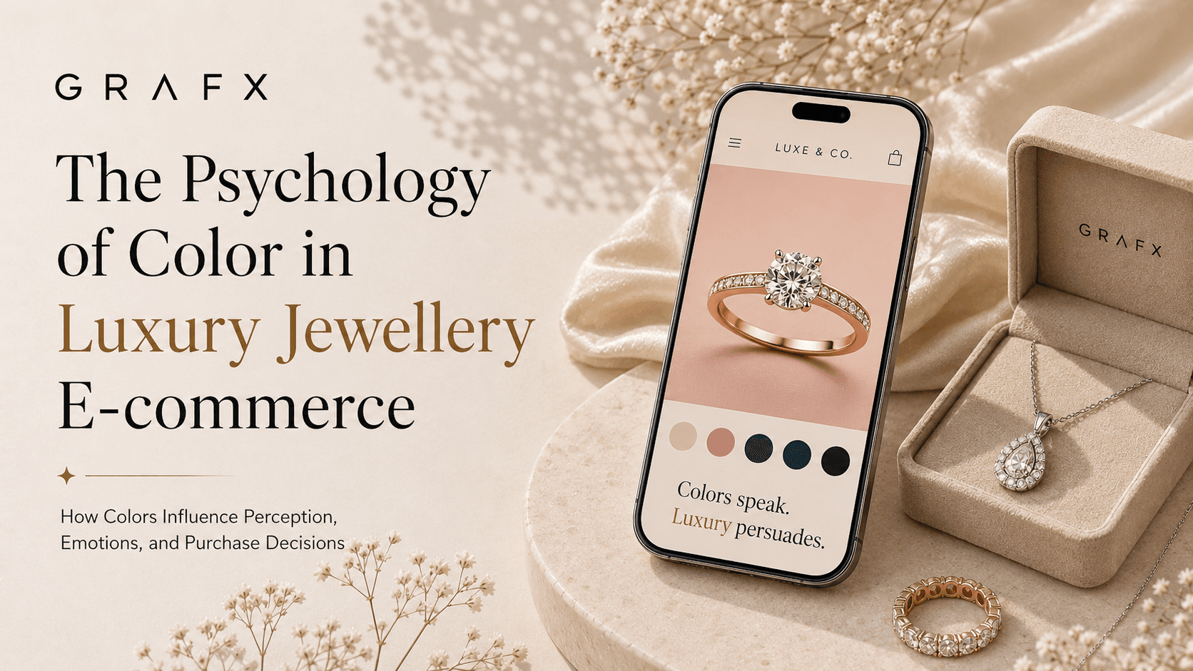 The Psychology of Color in Luxury Jewellery E-commerce